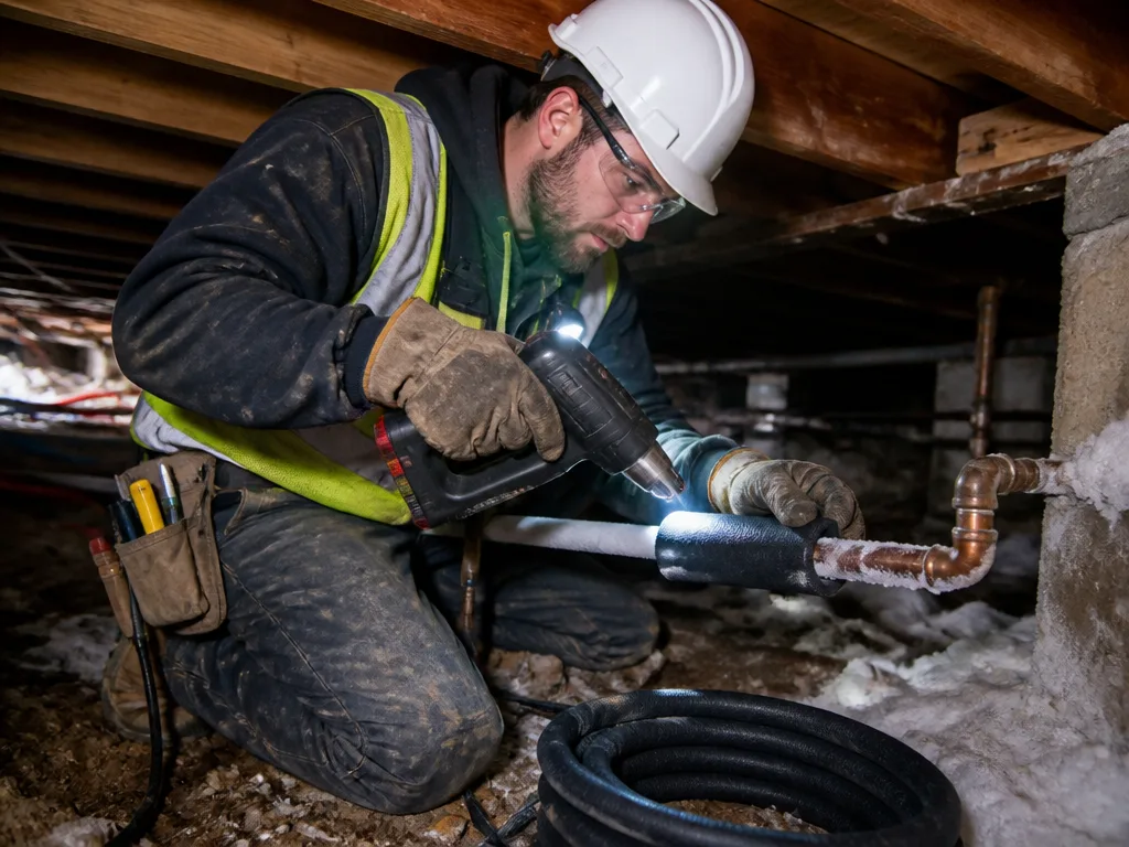 Frozen Pipe Repair
