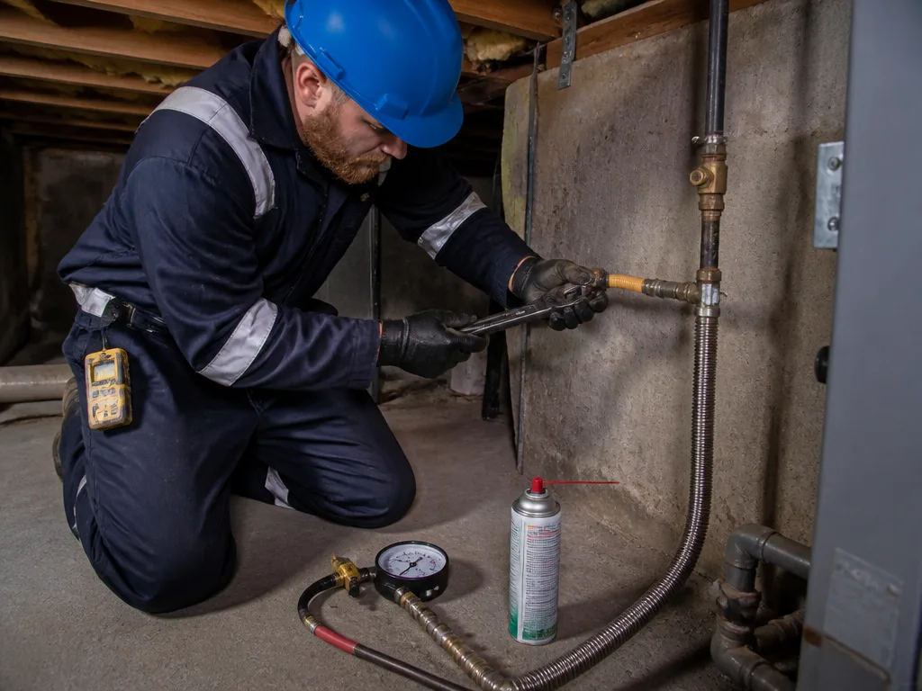 Gas Line Repair